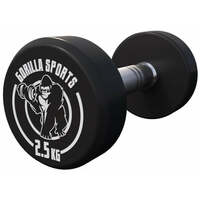 GORILLA SPORTS Okrugla gumirana bucica (2,5 kg)