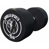 GORILLA SPORTS Okrugla gumirana bucica (15 kg)