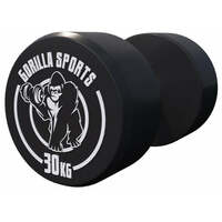 GORILLA SPORTS Okrugla gumirana bucica (30 kg)