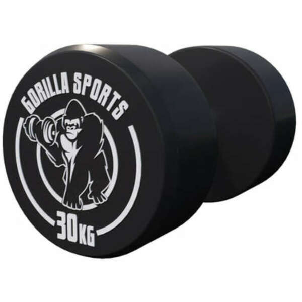 GORILLA SPORTS Okrugla gumirana bucica (30 kg)