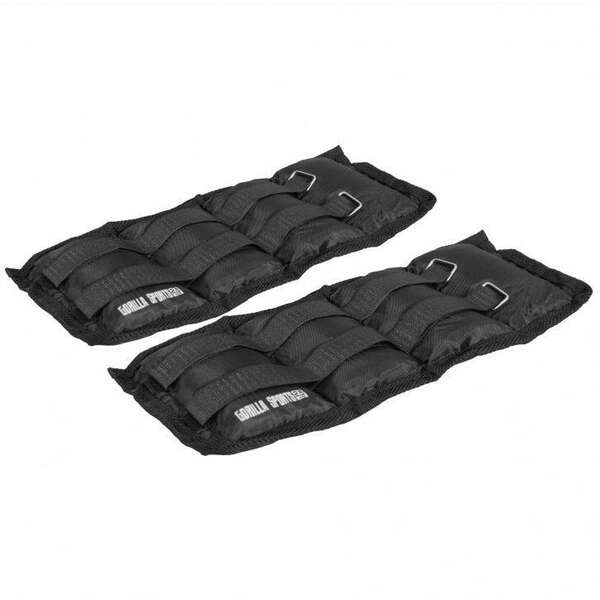 GORILLA SPORTS Tegovi za zglobove (2 x 2,5 kg)