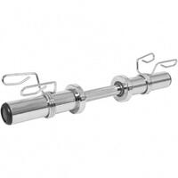 GORILLA SPORTS Kratka olimpijska sipka 50 mm (+ 2 sigurnosne opruge)