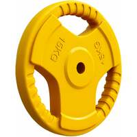 GORILLA SPORTS Gumirani teg (15 kg / Zuti)