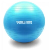 GORILLA SPORTS Lopta za vezbanje (55 cm  /  Plava)