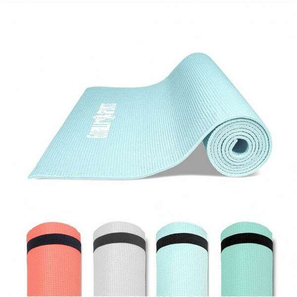 GORILLA SPORTS PVC Prostirka za jogu (Mint)