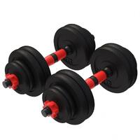 GORILLA SPORTS Set od 2 podesive bucice od livenog gvozdja 25 mm (30 kg)