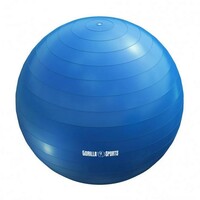GORILLA SPORTS Lopta za pilates (55 cm  /  Crna)