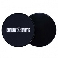 GORILLA SPORTS Slajder diskovi (Set od 2 diska)
