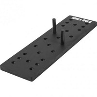 GORILLA SPORTS Perforirana ploca za trening (Pegboard)