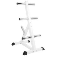 GORILLA SPORTS Stalak za tegove 50 / 51 mm (do 350 kg  /  Beli)