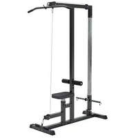 GORILLA SPORTS Multifunkcionalna lat masina (Crna)