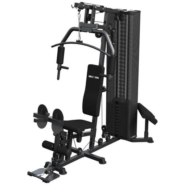 GORILLA SPORTS Gladijator sprava za vezbanje sa tegovima 76,5 kg