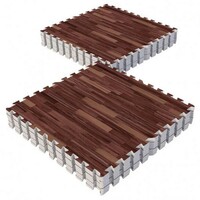 GORILLA SPORTS Tatami strunjaca (16 delova / tamna boja drveta)