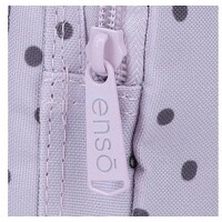 ENSO FLEUR zenski neseser sa 3 pregrade ljubicasta