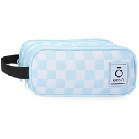 ENSO FLEUR zenski neseser sa 3 pregrade plava