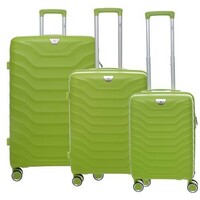 ENOVA LONGBEACH set kofera 3/1 zelena