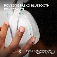 LOGITECH G325 LIGHTSPEED gejmerske bežicne slušalice bela 981-001531