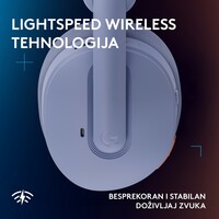 LOGITECH G325 LIGHTSPEED gejmerske bežicne slušalice Lila 981-001538