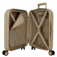 PEPE JEANS  ACCENT set kofera 2/1 champagne