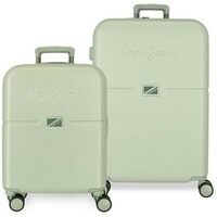 PEPE JEANS  ACCENT set kofera 2/1 mint