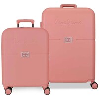 PEPE JEANS  ACCENT set kofera 2/1 roze
