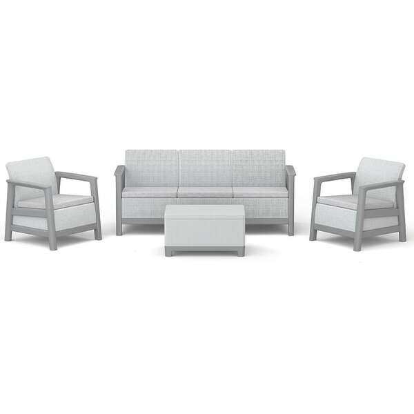 KETER Scandi linea III sa box stolom siva