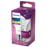 PHILIPS PS798    8W (60W) A60 E27 WW 2700K  FR ND 1PF/10