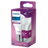 PHILIPS    7W(60W) A60 E27 CW 4000K FR ND 1PF/4 PS837