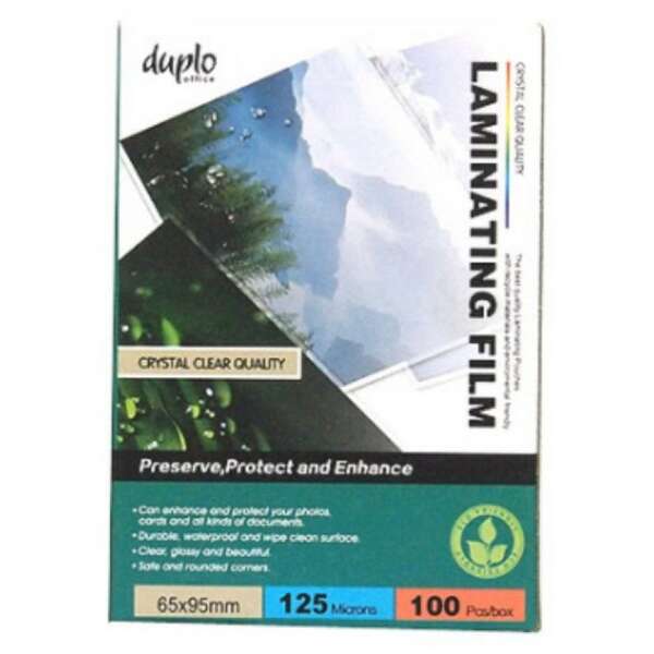 DUPLO 65x95mm 125 mic