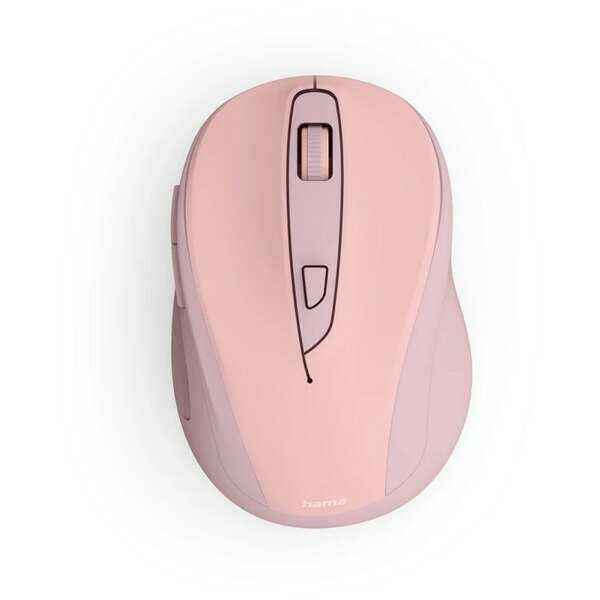 HAMA WM-400  opticki bezicni mis, 6 tastera, ergonomski pink