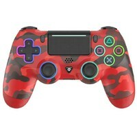 SPAWN PlayPro 4 Wireless Controller Red Camo - PS4 / PS3 / PC / Android / IOS / SD