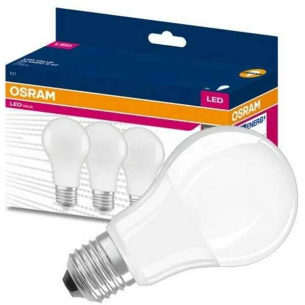 OSRAM   E27 3kom 8,5W 2700K 230V