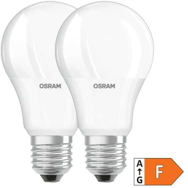 OSRAM  LED  60w 2700k toplo bela E27 dvopak