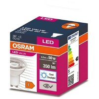 OSRAM  LED  GU10 5W (50W) 6500k 36 stepeni