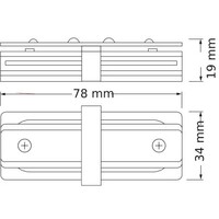 OSRAM  Konektor za sine TIP I,beli