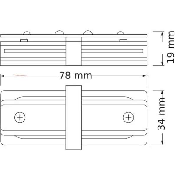 OSRAM  Konektor za sine TIP I,beli