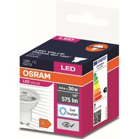 OSRAM  LED  GU10 6,9W 6500k 120° staklena