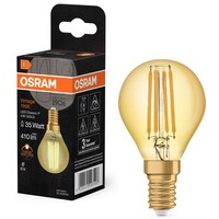 OSRAM  Vintage LED  E14 4W 2400K okrugla