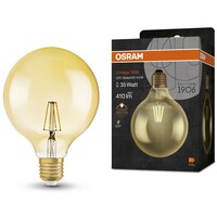 OSRAM Vintage 1906 LED  GLOBE 125 4W 2400 E27