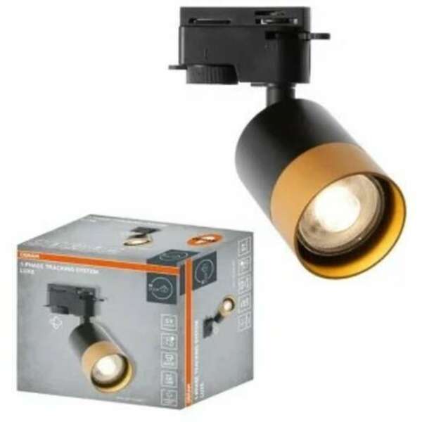OSRAM  Spot lampa Luxe GU10, crna-zlatna ne koristiti