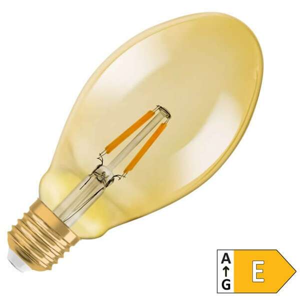 OSRAM Vintage 1906 LED  GOLD 40 4W/824 E27 toplo bela
