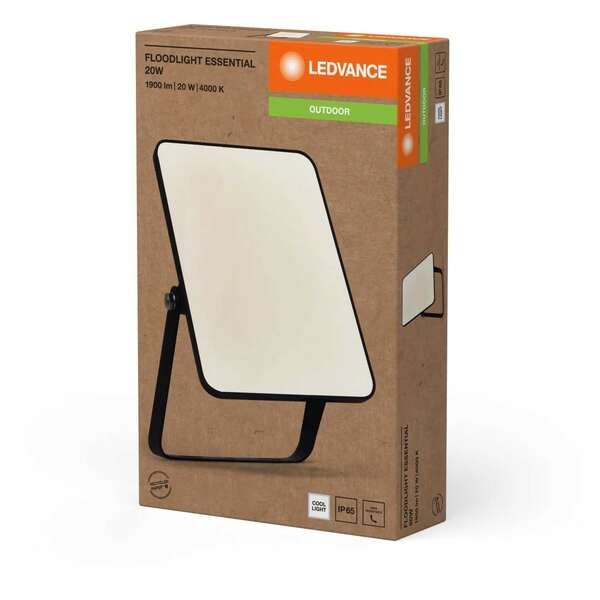 LEDVANCE Reflektor  Essential 20W 4000K crni