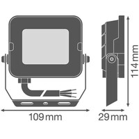 LEDVANCE  LED reflektor Flood Compact 10W 4000k crn