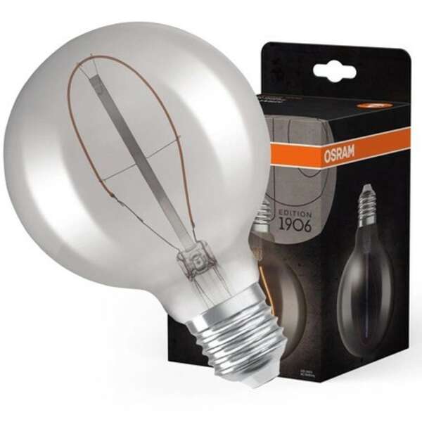 LEDVANCE  VINTAGE 1906 GLOBUS - boja dima 3,4W E27