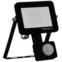OSRAM  FL reflektor LUX senzor 10W 3000K IP65 crni