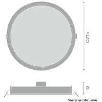 LEDVANCE  LED Ugradna svetiljka IP44 215mm 30W 4000K