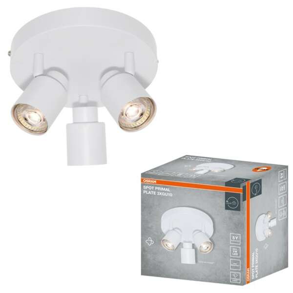OSRAM  LED Spot lampa Primal PL 3XGU10,bela