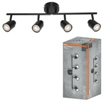 OSRAM  LED Spot lampa Primal 4XGU10,crna