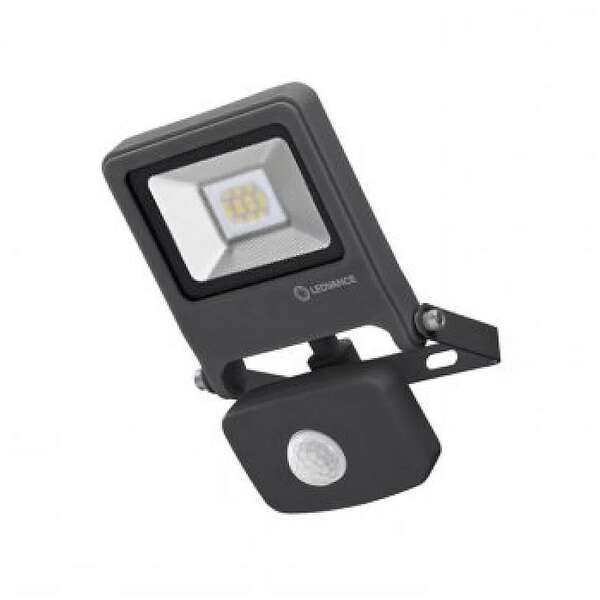 LEDVANCE  LED reflek Flood senzor 10W 4000k t. siva