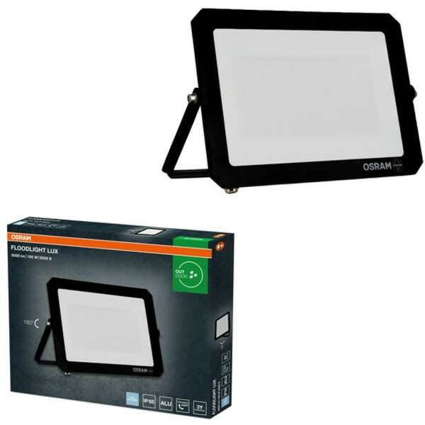 OSRAM  Floodlight reflektorLUX 100W 6500K IP65 crni